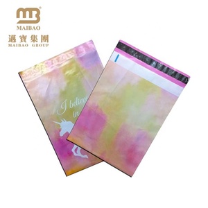 Venta al <span class=keywords><strong>por</strong></span> mayor de plástico biodegradable correo sobres de envío de 10x13 Rosa poly mailer bolsas - Product Image 5
