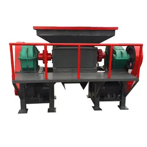 Hoge efficiënte dubbele as houten pallet shredder voor koop/industriële houten shredder prijs/hout chip shredder