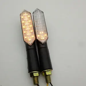 LED Motorcycle Indicator Flowing Motorcycle Turn Signal Lights Motorbike Scooter Turning Indicator Blinker 12V