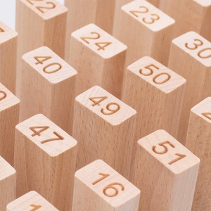 Tablero <span class=keywords><strong>de</strong></span> apilamiento educativo personalizado, juegos <span class=keywords><strong>de</strong></span> matemáticas, bloques <span class=keywords><strong>de</strong></span> madera, juguetes para bebés - Product Image 6