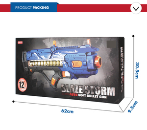 Populaire 12 rounds puissant électrique jouet pistolet de jeu de tir - Product Image 5