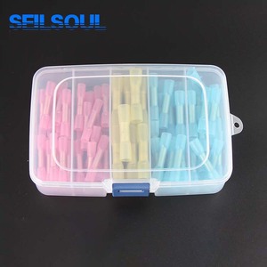 SeilSoul Offre Spéciale 100 pcs Fil <span class=keywords><strong>Marin</strong></span> D'épissure Thermorétractable Connecteur <span class=keywords><strong>Bout</strong></span> À <span class=keywords><strong>Bout</strong></span> Kits - Product Image 2