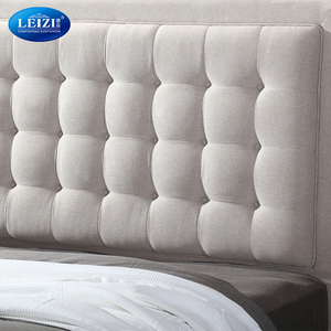 Juego de Muebles de Dormitorio Chino Moderno, Base de <span class=keywords><strong>Cama</strong></span> King Size de Madera Maciza, <span class=keywords><strong>Cama</strong></span> Suave con Plataforma Diván - Product Image 5