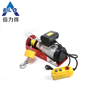 CE 300Kg 500Kg 1ton Mini Portable Truk Kuat <span class=keywords><strong>Hoist</strong></span> Tali Kawat Baja Menarik Electric Manual Lifting <span class=keywords><strong>Hoist</strong></span> dengan troli - Product Image 5