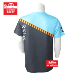 Impression nouvelle conception ajustement sec <span class=keywords><strong>badminton</strong></span> maillot équipe sportive vêtements - Product Image 2