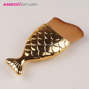 Belle contour brosse poissons forme maquillage brosse <span class=keywords><strong>amazon</strong></span> vente chaude 2017 - Product Image 3