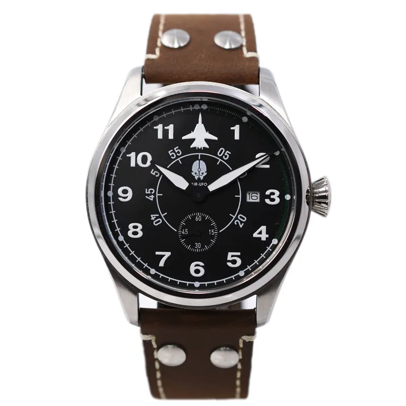 oem Quartz Pilot watch stainless steel watches