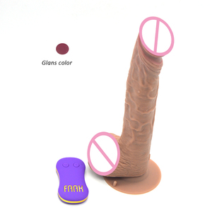 Novo Vibrador Telescópico FAAK309 de 2019, Dildo Elétrico Realista, Brinquedo Sexual para Mulheres, Vibrador Automático com Aquecimento - Product Image 6