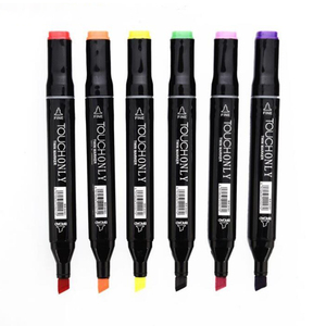 30 couleurs à Base D'alcool Stylo Marqueurs Marqueurs permanents Stylo Pinceau Pour Dessiner des Mangas - Product Image 2