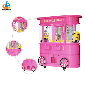 Tienda de dulces tema de <span class=keywords><strong>la</strong></span> máquina de <span class=keywords><strong>la</strong></span> garra Rosa máquina expendedora de <span class=keywords><strong>la</strong></span> grúa para <span class=keywords><strong>la</strong></span> venta - Product Image 2