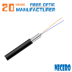 Necero 20 años cables de comunicación de fábrica oem interior LSZH funda 1 2 4 6 8 core FTTH fibra óptica gota cable - Product Image 2