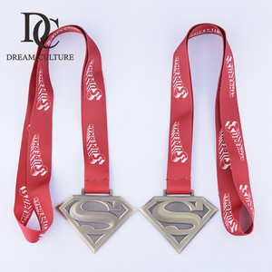 Personalizada de alta calidad de metal caliente de la venta <span class=keywords><strong>superman</strong></span> recuerdo hecho de aleación de zinc de la medalla - Product Image 5