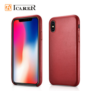 Prezzo di fabbrica Cassa Del Telefono Mobile di Cuoio Reale <span class=keywords><strong>Smartphone</strong></span> Della Copertura Posteriore per il iphone XR XS Max - Product Image 4