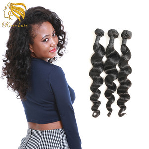 Venta superior 100 gramos San Valentín regalo pelo humano weave Bundles, suelta la onda brasileña virginal del pelo con - Product Image 1