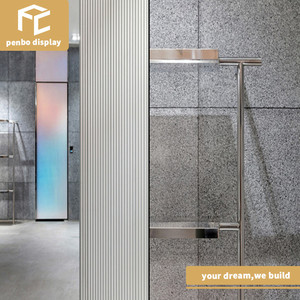 <span class=keywords><strong>Boutique</strong></span> de moda creativo combinado montado en la pared ropa display rack tela pantalla - Product Image 5