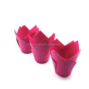 Al por mayor Tulip papel Cupcake liners, magdalenas muffins casos - Product Image 5