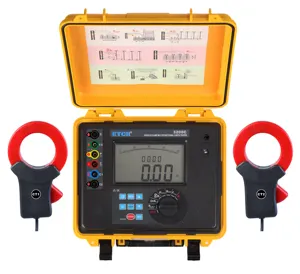 New Product! ETCR3200C Multifunction Double Clamp Ground Resistance Tester Meter