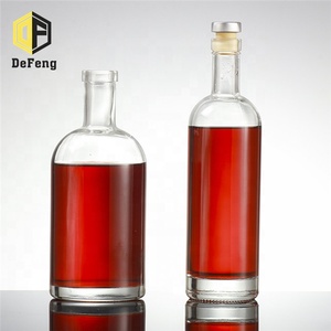 Bouteille de vin vide en verre, 330ml 500ml 750ml 1000ml, livraison gratuite - Product Image 5