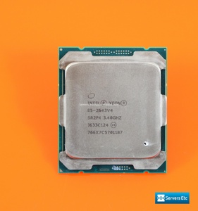 INTEL XEON SERVER CPU E5-2643V4 3.40GHZ 6-CORE PROCESSOR - SR2P4 - Product Image 1