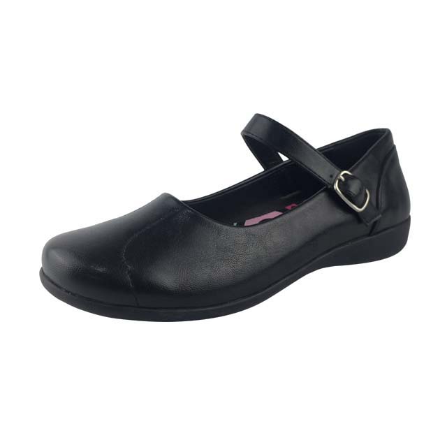 Greatshoe 2019 оптовая продажа, Детская Плоская обувь, униформа для детей, школьная черная Детская школьная обувь для девочек