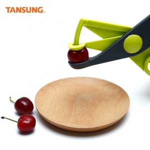 Venta al por mayor diseño ergonómico de plástico conveniente cereza Pitter con sólo una operación con - Product Image 3