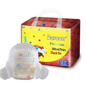 Wholesale Cheap Price Grade A Nappies Disposable Magic Tape Leak Proof Single Baby Diaper Sheet