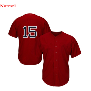 Personalizado botón completo de impresión de sublimación deporte jersey de béisbol con <span class=keywords><strong>el</strong></span> logotipo del equipo - Product Image 1
