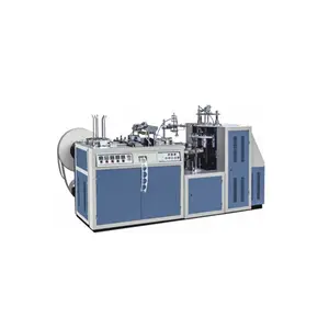 Automatic High Speed Paper Cup Making Machine With Online Handle Applicator/Fixing