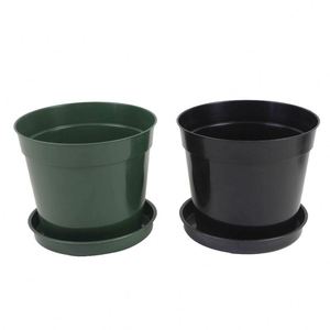 3 taille décoration de La Maison couleur noir et vert <span class=keywords><strong>pas</strong></span> <span class=keywords><strong>cher</strong></span> <span class=keywords><strong>en</strong></span> <span class=keywords><strong>plastique</strong></span> PP grands pots de fleurs <span class=keywords><strong>en</strong></span> <span class=keywords><strong>plastique</strong></span> - Product Image 5