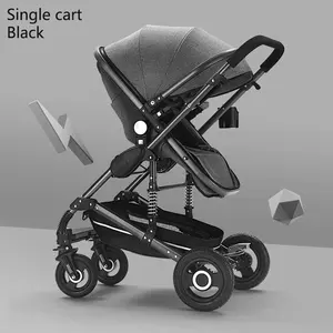 Carrinho de bebê carrinho de bebê guarda-chuva triciclo dois lugares para gêmeos