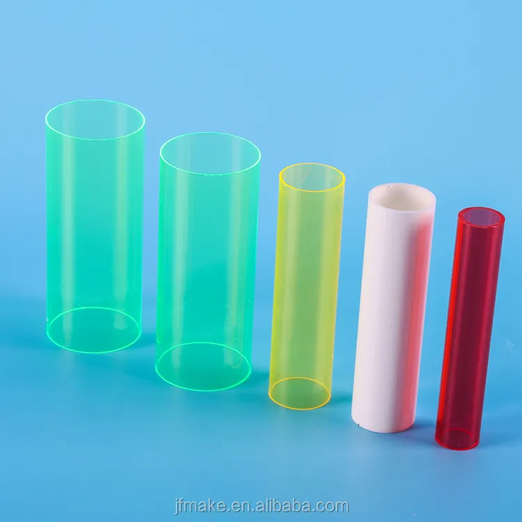 Tabung Silinder Akrilik Plexiglass PMMA Hollow Berwarna Bening