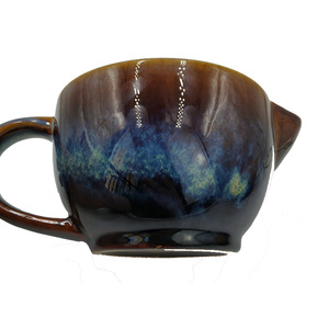 Mug à raser en céramique élégant avec motif <span class=keywords><strong>moustache</strong></span>, bol à savon avec poignées pour <span class=keywords><strong>brosse</strong></span> à raser et rasoir pour homme - Product Image 5