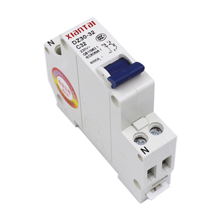 Mini disyuntor Mcb <span class=keywords><strong>DPN</strong></span> DZ30-32A, 1P + N 6KA, alta calidad, 1P16A - Product Image 1