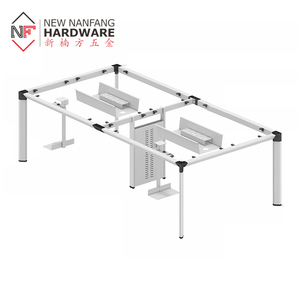 2400*1200*750 metal de oficina de mesa de discusión marco para 4 personas - Product Image 2