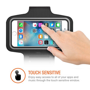 Colorido deporte PU y de teléfono móvil brazalete deportivo para correr al aire libre fitness gimnasio - Product Image 2
