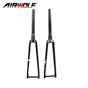 700C Carbon Road Disc Fork Giảm Dần Carbon Road Ngã Ba, Thru Trục 100*12Mm Carbon Phía Trước Ngã Ba