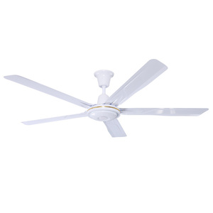 Ventilateur de plafond électrique Damin en promotion avec moteur DC, pales métalliques, 5 pales, 80W, contrôle numérique, 56 pouces, utilisation intérieure/extérieure - Product Image 1