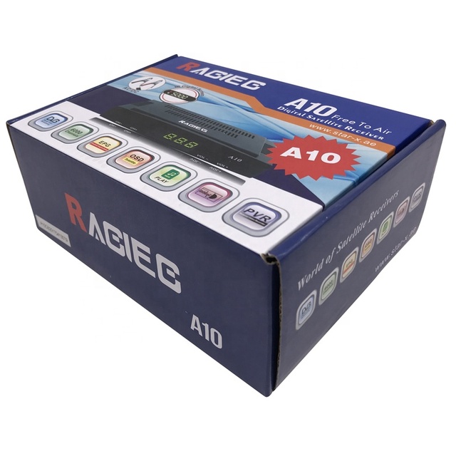 High Quality Digital Satellite TV Receiver DVB-S Ragieg A10 Set Top Box