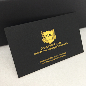 Bán Buôn Sang Trọng Tên Tùy Chỉnh Vàng Foil Stamping Thẻ Kinh Doanh In Ấn - Product Image 2