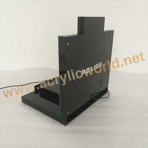 ร้อนขายตู้โชว์นาฬิกาอะคริลิยืนแสดงตู้โชว์หมุนนำแสงอะคริลิแสดงผลนาฬิกา - Product Image 4