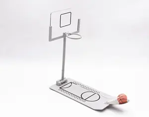 Aluminum desktop mini basketball set