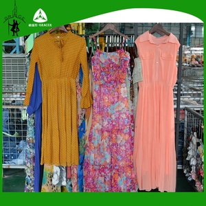 Venta al por mayor <span class=keywords><strong>de</strong></span> comprar <span class=keywords><strong>ropa</strong></span> usada a granel se señoras vestido <span class=keywords><strong>de</strong></span> seda - Product Image 4