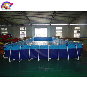 Rectángulo gigante de PVC piscinas de plástico barato piscina inflable - Product Image 3