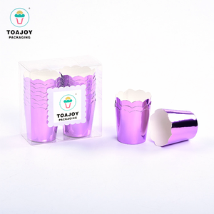 De grado de alimentos muffin <span class=keywords><strong>casero</strong></span> pastel herramienta desechable mini Magdalena hornear tazas - Product Image 5