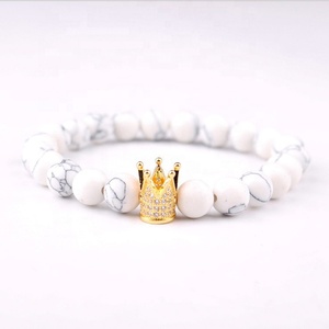 Usine en gros naturel perles en pierre volcanique pierre perles bijoux bracelet - Product Image 1
