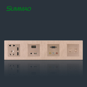 Al por mayor personalizado múltiple función Hotel siameses interruptor de la lámpara/luz/TV/baño/<span class=keywords><strong>hembra</strong></span> - Product Image 6