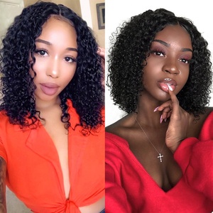 CELIE Brazilian Virgin Human Hair Curly BOB <strong>Wigs</strong> Lace Front Glueless <strong>Cheap</strong> Short BOB Human Hair Virgin <strong>Wigs</strong> - Product Image 5