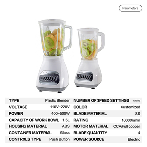 Buena calidad de alta eficiencia de uso en el hogar ajo batido licuadora - Product Image 3