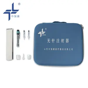 Painless portable dental needle free injection