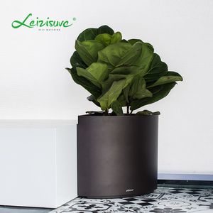 fábrica al por mayor elegante Oficina interior tarros de plástico moderna planta de esquina de ollas de pote de flor - Product Image 1